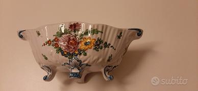 Centrotavola vintage ceramica di Imola 
