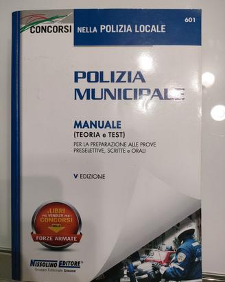 libro concorso polizia municipale 