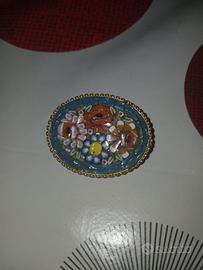 spilla micromosaico