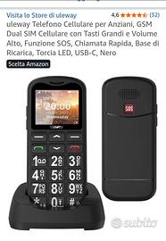 Telefonino GSM per anziani SIGILLATO