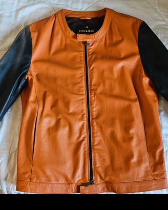 Giacca in vera pelle Hyde&Jack - Taglia L