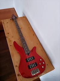basso yamaha rbx374 metallic red