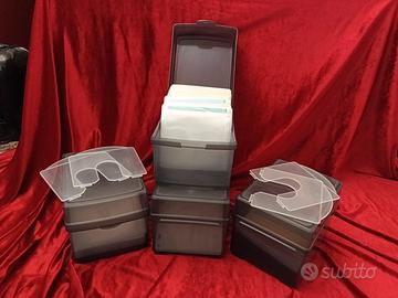 box contenitori porta CD DVD 