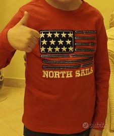 t schirt bambino North  sails mis 4anni