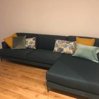 Divano SAMOA con chaise longue - linea ESSENTIAL