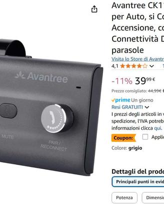 VIVAVOCE PER AUTO
