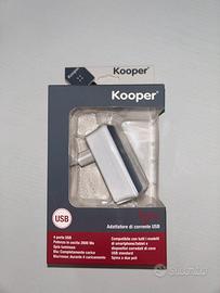 Adattatore con 4 USB Kooper 2600 Ma