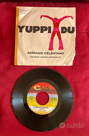 Raro 45 giri Adriano Celentano - Yuppi Du
