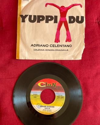 Raro 45 giri Adriano Celentano - Yuppi Du