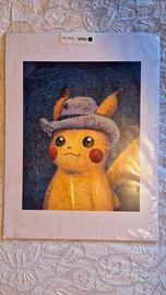Stampa Pikachu - Van Gogh