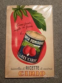 RICETTARIO VINTAGE CIRIO 1952