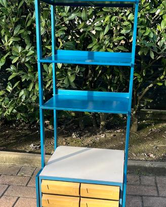Ripiano portaoggetti Carrello multiuso con rotelle