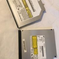 Coppia lettori DVD per Computer portatile
