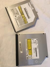Coppia lettori DVD per Computer portatile
