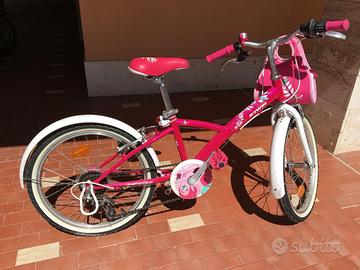 Bicicletta per bambina 6-9 anni fucsia