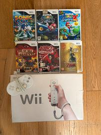 Nintendo Wii + classic controller + 6 giochi