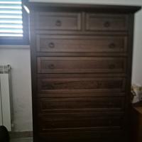 Mobile cassettiera in legno