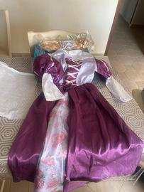 Raperonzolo bambina vestito carnevale