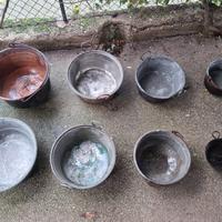 Set di pentole in rame