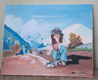 Quadro dipinto a mano