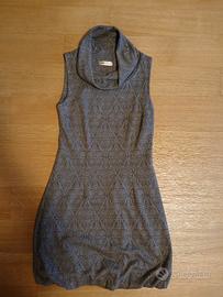 Vestitino invernale tg 42 fantasia grigio blu