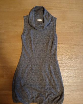 Vestitino invernale tg 42 fantasia grigio blu