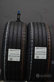 2 pneumatici hankook 215/45 r18 89v cu17491
