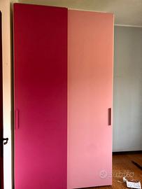 Armadio per cameretta 120x240x60