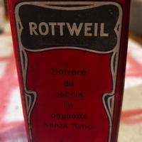 Latta vuota caccia rottweil