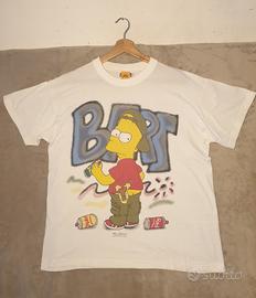 Maglia Vintage The Simpsons Bart Graffiti Taglia L