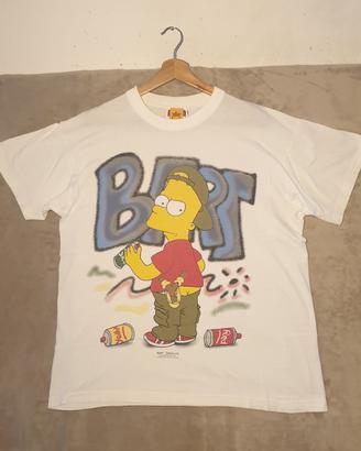 Maglia Vintage The Simpsons Bart Graffiti Taglia L