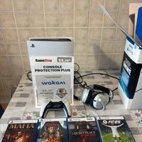 PS5 SLIM FORTNITE COBALT