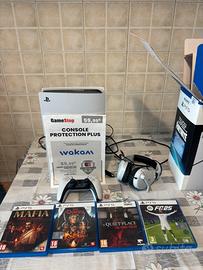 PS5 SLIM FORTNITE COBALT