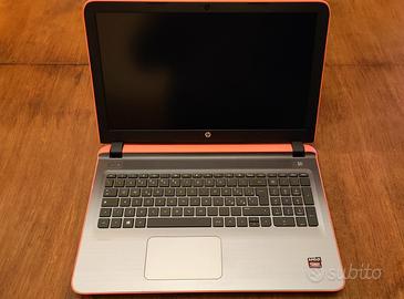 Notebook HP Pavilion 15.6" rosa --LEGGERE BENE--