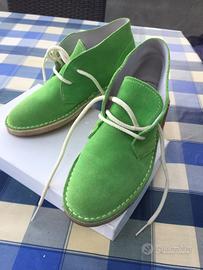 2 paia di Scarpe artigianali tipo Clark's n.37