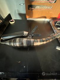 Scarico leo vince per minarelli orizzontale