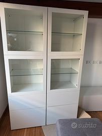 Mobili ikea Besta sala salotto ufficio studio