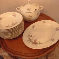 servizio piatti porcellana vintage