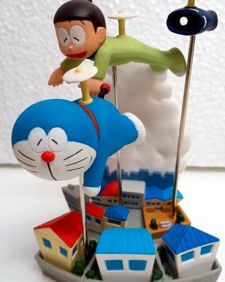 Doraemon gashapon diorama Nobita toys figures