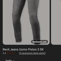 pantaloni revit piston 3 uomo 
