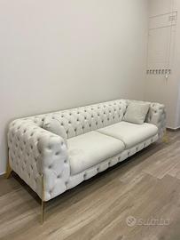 Divano pari a nuovo stile chesterfield moderno
