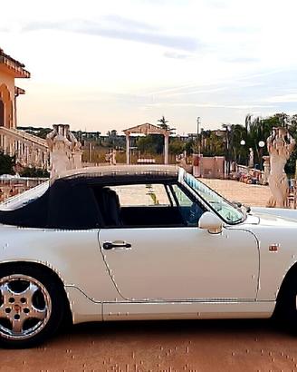 Porsche 964 911 Carrera 2 Cabriolet ASI targa ROMA