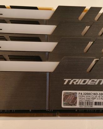 G.Skill Trident Z RGB 32 GB (2x16gb)
