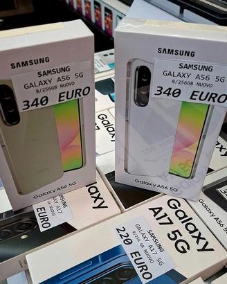 SAMSUNG GALAXY A56 5G 256GB mix colori