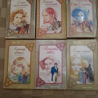 libri vintage collezione rose oro