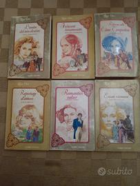 libri vintage collezione rose oro