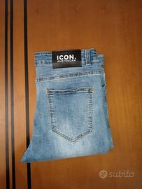 Jeans Icon Amsterdam - Paint Splatter - Taglia 44