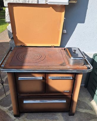 stufa a legna - cucina economica