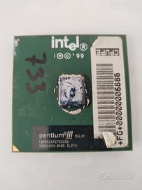 Processore Intel Pentium III  733 MHZ, 256K Cache,