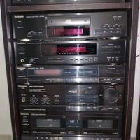 Impianto stereo Technics anni 80
